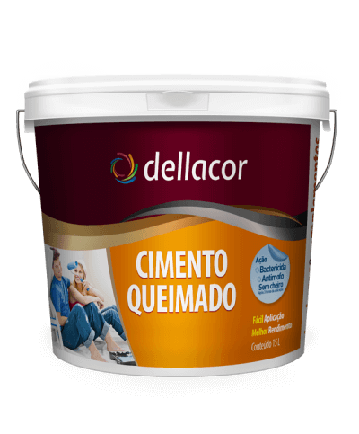 Tinta cimento queimado textura