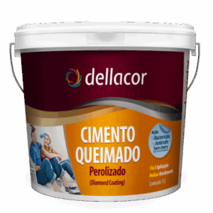 Tinta cimento queimado perolizado